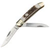 Boker TS 2.0 Stag Horn Copperhead Folding Knife -Multifunctional Tool Store BK110823STx1000