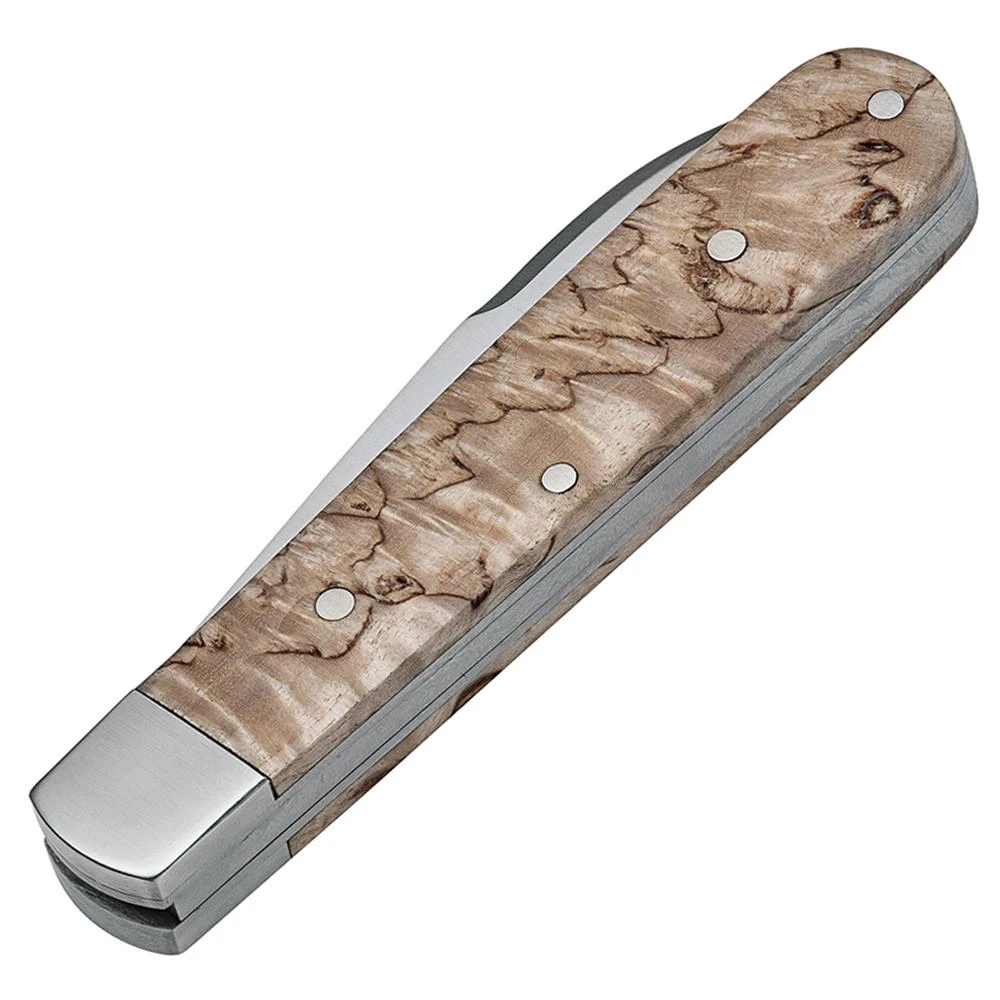 Boker Barlow Prime Curly Birch Wood Folding Knife 4 Boker Barlow Prime Curly Birch Wood Folding Knife - Image 2