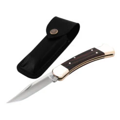 Buck Knives Buck 110 Folding Hunter Knife With Ebony Handle 14 Buck Knives Buck 110 Folding Hunter Knife With Ebony Handle -Multifunctional Tool Store BU0110BRS 6