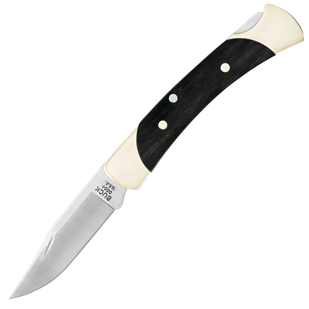 Buck Knives Buck 055 Folding Knife With Ebony Handle 3 Buck Knives Buck 055 Folding Knife With Ebony Handle