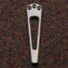 Daily Customs 3H Window Titanium Pocket Clip -Multifunctional Tool Store DC3HWITI Daily Customs 3H PocketClip Window