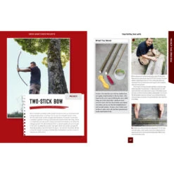 Victorinox Whittling In The Wild Swiss Army Knife Book By Felix Immler 16 Victorinox Whittling In The Wild Swiss Army Knife Book By Felix Immler -Multifunctional Tool Store FC00718 Whittling in the Wild Two Stick Bow