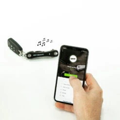 KeySmart Pro Compact Key Holder With Tile Smart Location -Multifunctional Tool Store KS411BLK KeySmart Pro Being Pinged