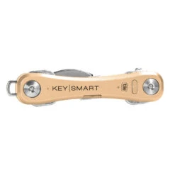 KeySmart Pro Compact Key Holder With Tile Smart Location -Multifunctional Tool Store KS411GLD KeySmart Pro Gold