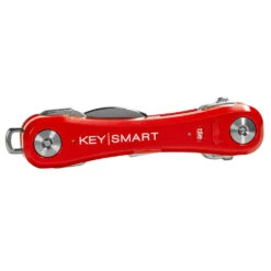 KeySmart Pro Compact Key Holder With Tile Smart Location -Multifunctional Tool Store KS411RED KeySmart Pro Red