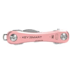 KeySmart Pro Compact Key Holder With Tile Smart Location -Multifunctional Tool Store KS411ROS KeySmart Pro with Tile Rose Gold