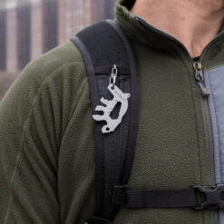 KeySmart AllTul Bear Keychain Multi-tool -Multifunctional Tool Store KS824 SS BER Lifestyle Hanging Backpack