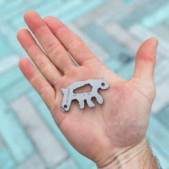 KeySmart AllTul Bear Keychain Multi-tool -Multifunctional Tool Store KS824 SS BER Lifestyle OpenHand