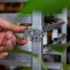 KeySmart AllTul Bear Keychain Multi-tool -Multifunctional Tool Store KS824 SS BER Lifestyle Wrench BakersRack