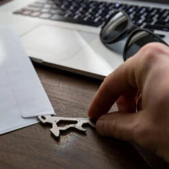 KeySmart AllTul Dino Keychain Multi-tool 15 KeySmart AllTul Dino Keychain Multi-tool -Multifunctional Tool Store KS824 SS DNO Lifestyle LetterOpener Desk