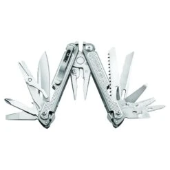 Leatherman FREE P4 Multipurpose Pliers With Nylon Sheath -Multifunctional Tool Store LT832640 Leatherman Free P4 Fanned with Pliers Inside