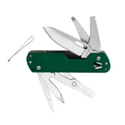 Leatherman FREE T4 Multi-Tool, Colors -Multifunctional Tool Store LT832873 Leatherman Free T4 Evergreen
