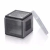 Microplane Cube Grater -Multifunctional Tool Store MP34002 Microplane Cube Grater Black with Lid