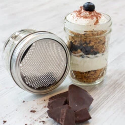 Microplane Jar Lid Etched 2-Piece Grater Set -Multifunctional Tool Store MP36024 Microplane Jar Lid Graters Grating Nutmeg