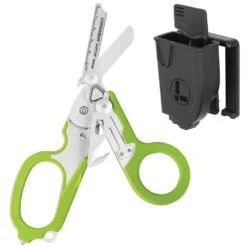 Leatherman Raptor Rescue Shears Multi-tool With Utility Holster -Multifunctional Tool Store Raptor Green Open