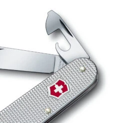 Victorinox Cadet Swiss Army Knife -Multifunctional Tool Store SA0260126 Cadet Silver Bottle Opener Detail