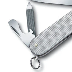 Victorinox Cadet Swiss Army Knife -Multifunctional Tool Store SA0260126 Cadet Silver File Detail