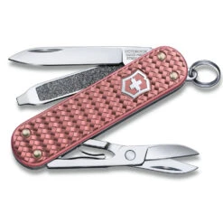 Victorinox Classic SD Precious Alox Swiss Army Knife -Multifunctional Tool Store SA06221405G Classic SD Precious Alox Pink