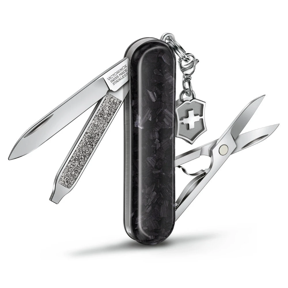 Victorinox Carbon Classic SD Brilliant Swiss Army Knife 3 Victorinox Carbon Classic SD Brilliant Swiss Army Knife