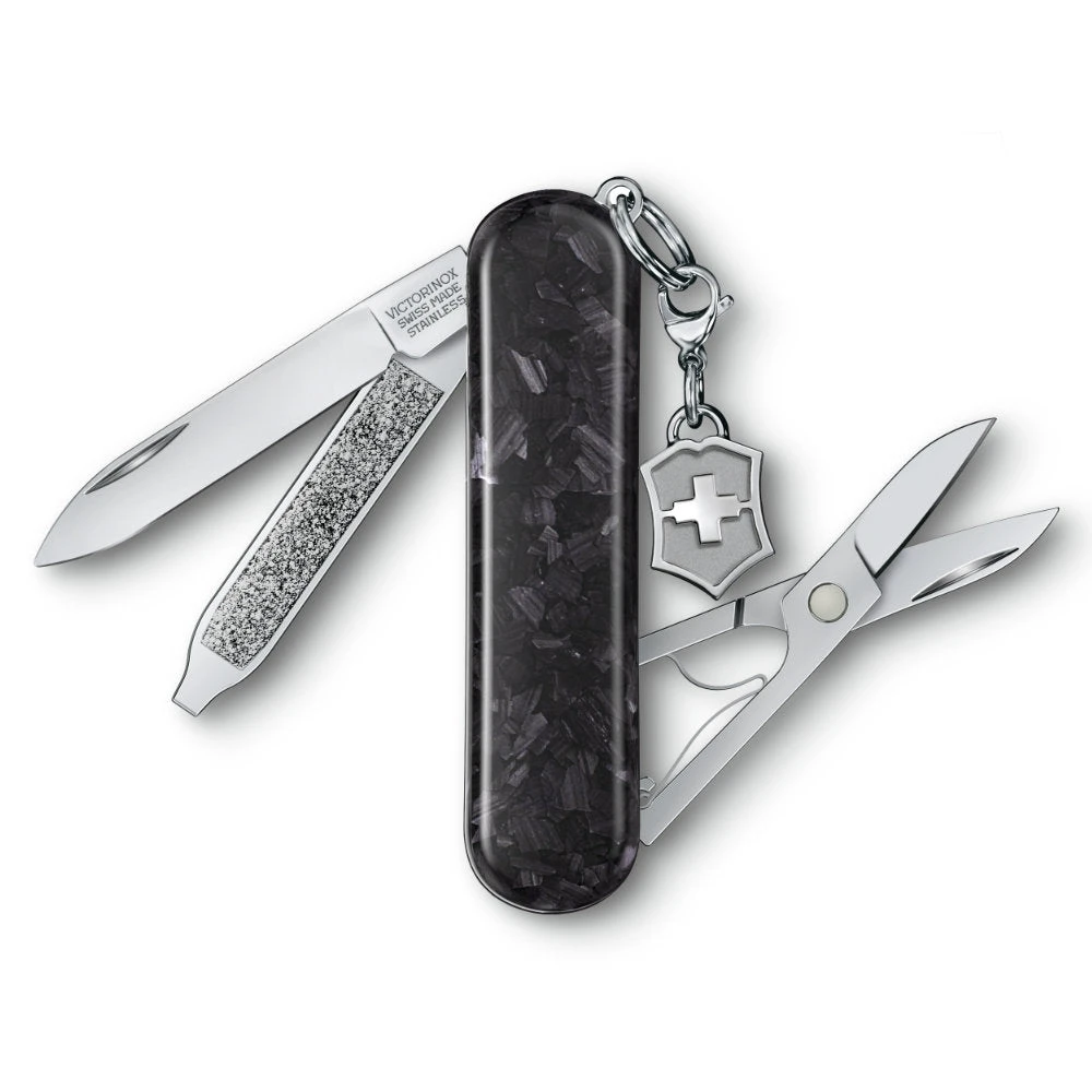Victorinox Carbon Classic SD Brilliant Swiss Army Knife 4 Victorinox Carbon Classic SD Brilliant Swiss Army Knife - Image 2