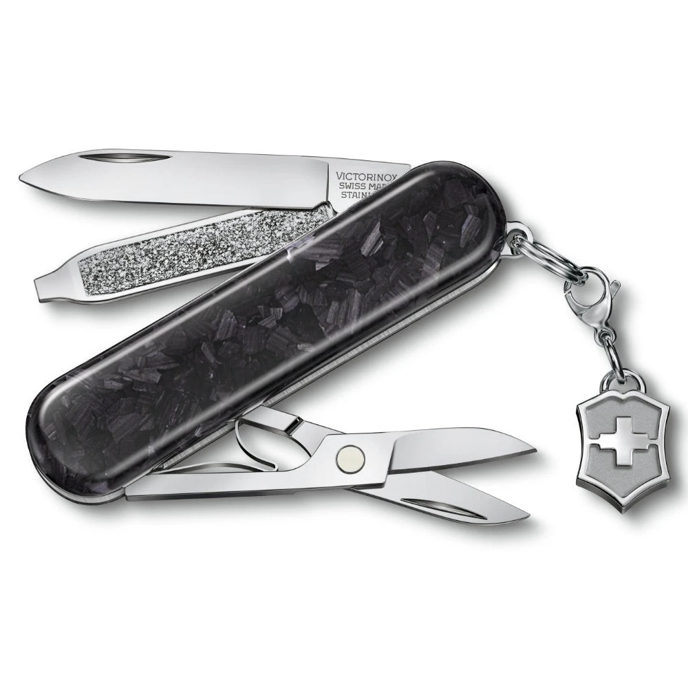 Victorinox Carbon Classic SD Brilliant Swiss Army Knife 7 Victorinox Carbon Classic SD Brilliant Swiss Army Knife - Image 5