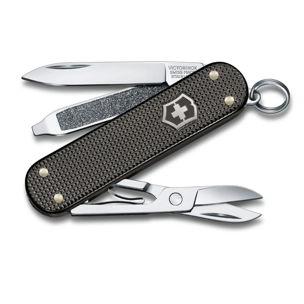 Victorinox Thunder Gray Classic SD Alox 2022 Limited Edition Swiss Army Knife 3 Victorinox Thunder Gray Classic SD Alox 2022 Limited Edition Swiss Army Knife