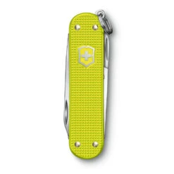 Victorinox Electric Yellow Classic SD Alox 2023 Limited Edition Swiss Army Knife -Multifunctional Tool Store SA06221L23 Electric Yellow Alox 2023 Classic SD Closed