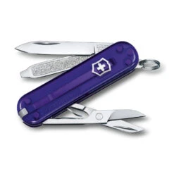 Victorinox Classic SD Swiss Army Knife, 2021 Translucent Colors 21 Victorinox Classic SD Swiss Army Knife, 2021 Translucent Colors -Multifunctional Tool Store SA06223T29 Victorinox Classic SD Persian Indigo