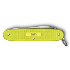 Victorinox Electric Yellow Pioneer X Alox 2023 Limited Edition Swiss Army Knife -Multifunctional Tool Store SA08231L23 Victorinox Electric Yellow Pioneer X Back Panel Engraved 8e5c6f9c 126a 481f ba13 6c124aeb2914