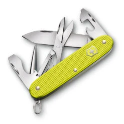 Victorinox Electric Yellow Pioneer X Alox 2023 Limited Edition Swiss Army Knife