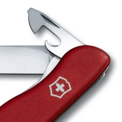 Victorinox Adventurer Swiss Army Knife -Multifunctional Tool Store SA08453 Adventurer Cross and Shield Closeup