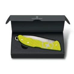 Victorinox Electric Yellow Hunter Pro Alox 2023 Limited Edition Swiss Army Knife -Multifunctional Tool Store SA09415L23 Electric Yellow 2023 Hunter Pro in Presentation Box e970e30c 0422 443e a3fe 0955edc99287