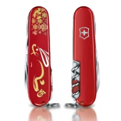 Victorinox Year Of The Rabbit Huntsman 2023 Limited Edition Swiss Army Knife 10 Victorinox Year Of The Rabbit Huntsman 2023 Limited Edition Swiss Army Knife -Multifunctional Tool Store SA13714E12 S3x1000