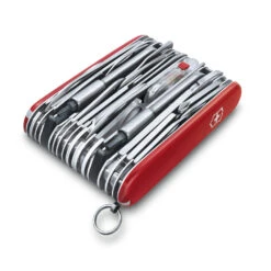 Victorinox SwissChamp XXL Swiss Army Knife -Multifunctional Tool Store SA16795XXL 2021 SwissChamp XXL Swiss Army Knife Side Angle View