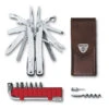 Victorinox SwissTool Spirit Plus Pointed Multi-tool With Leather Box Pouch -Multifunctional Tool Store SA30235L SwissTool Spirit Plus Pointed Leather Sheath