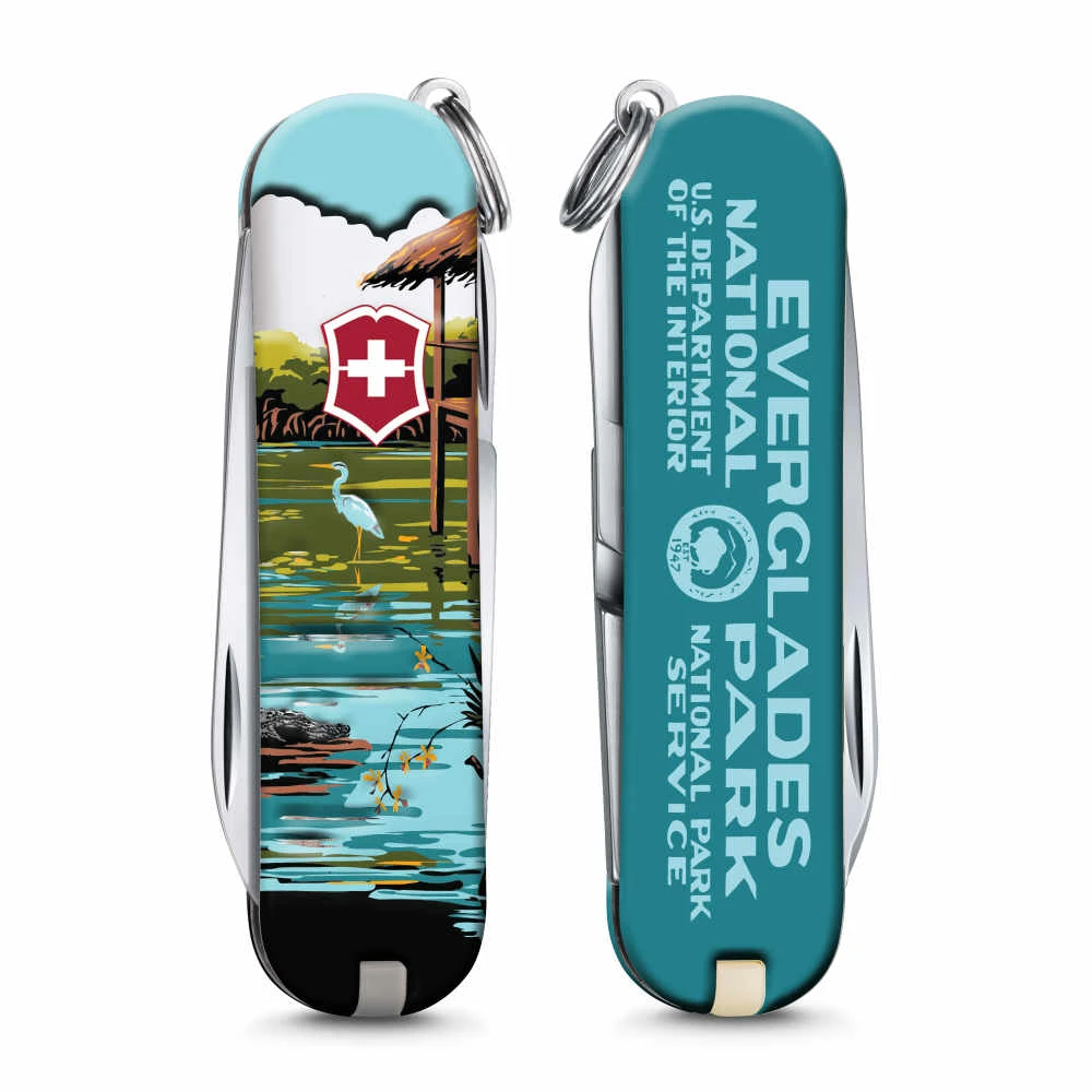 Victorinox Everglades National Park Poster Art Classic SD Swiss Army Knife 4 Victorinox Everglades National Park Poster Art Classic SD Swiss Army Knife - Image 2