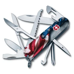 Victorinox Wounded Warrior Project American Flag Fieldmaster Swiss Army Knife -Multifunctional Tool Store SAK Fieldmaster AmericanFlag B3 55529 91mm S3