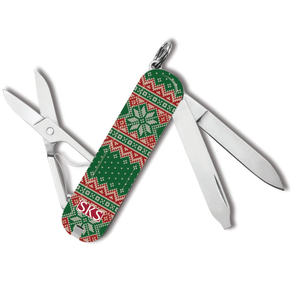Victorinox Traditional Christmas Sweater Classic SD Designer Swiss Army Knife 4 Victorinox Traditional Christmas Sweater Classic SD Designer Swiss Army Knife - Image 2