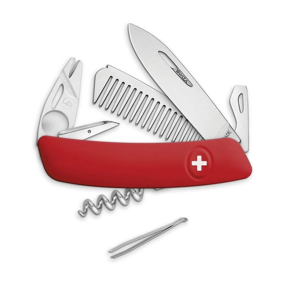 Swiza CO05TT Swiss Pet And Outdoor Pocket Knife, Red 4 Swiza CO05TT Swiss Pet And Outdoor Pocket Knife, Red - Image 2