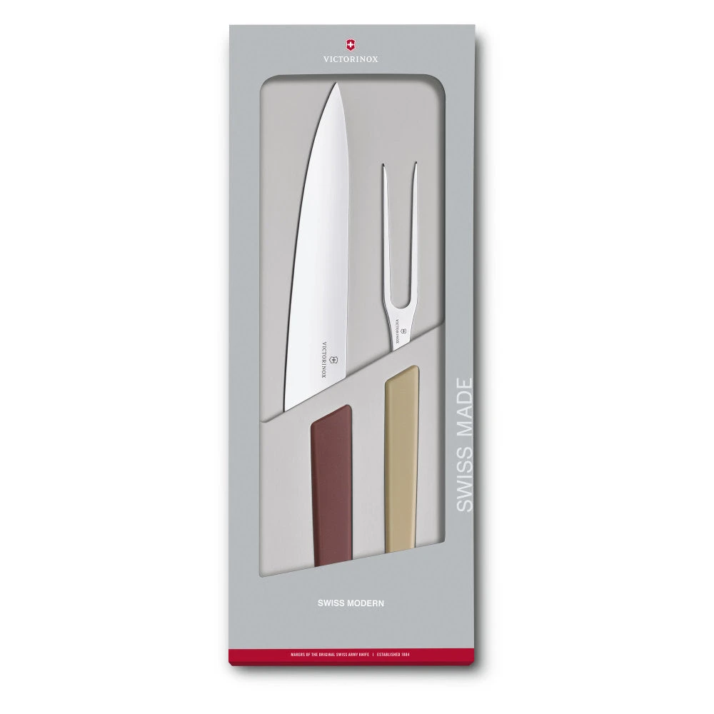Swiss Modern Colors 2-Piece Carving Set By Victorinox 6 Swiss Modern Colors 2-Piece Carving Set By Victorinox - Image 4