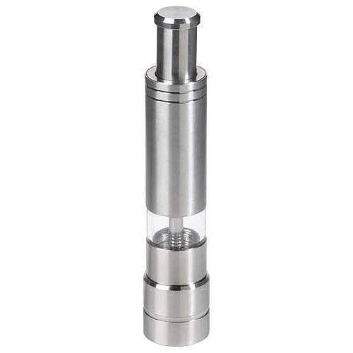 Fletchers' Mill Pump & Grind 6" Stainless Steel Salt Mill 3 Fletchers' Mill Pump & Grind 6" Stainless Steel Salt Mill