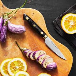 Kramer 3.5" Carbon Steel 2.0 Paring Knife By Zwilling -Multifunctional Tool Store ZHK36700103 LS 02