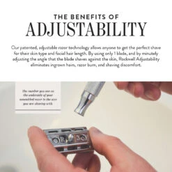 Rockwell 6C Fully Adjustable Safety Razor -Multifunctional Tool Store benefits of adjustability 1