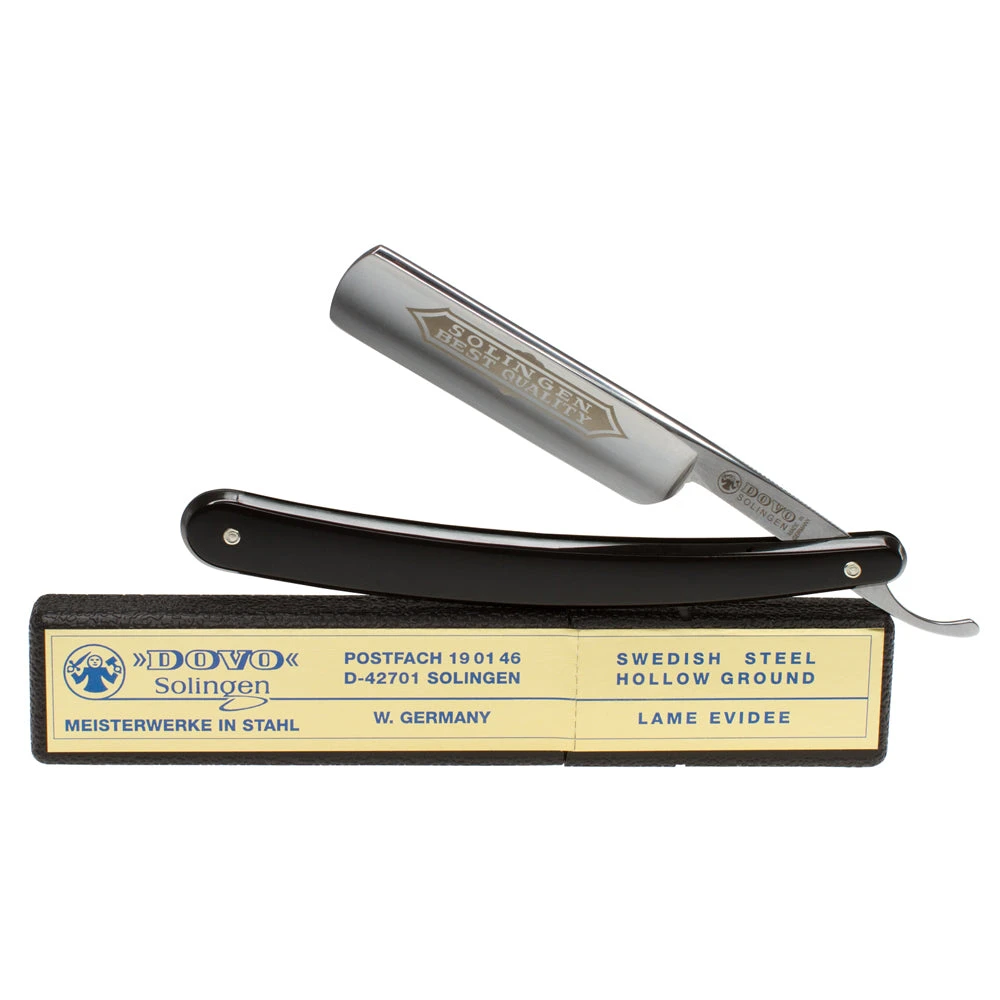 Dovo Classic Straight Razor, Black Handle 4 Dovo Classic Straight Razor, Black Handle - Image 2