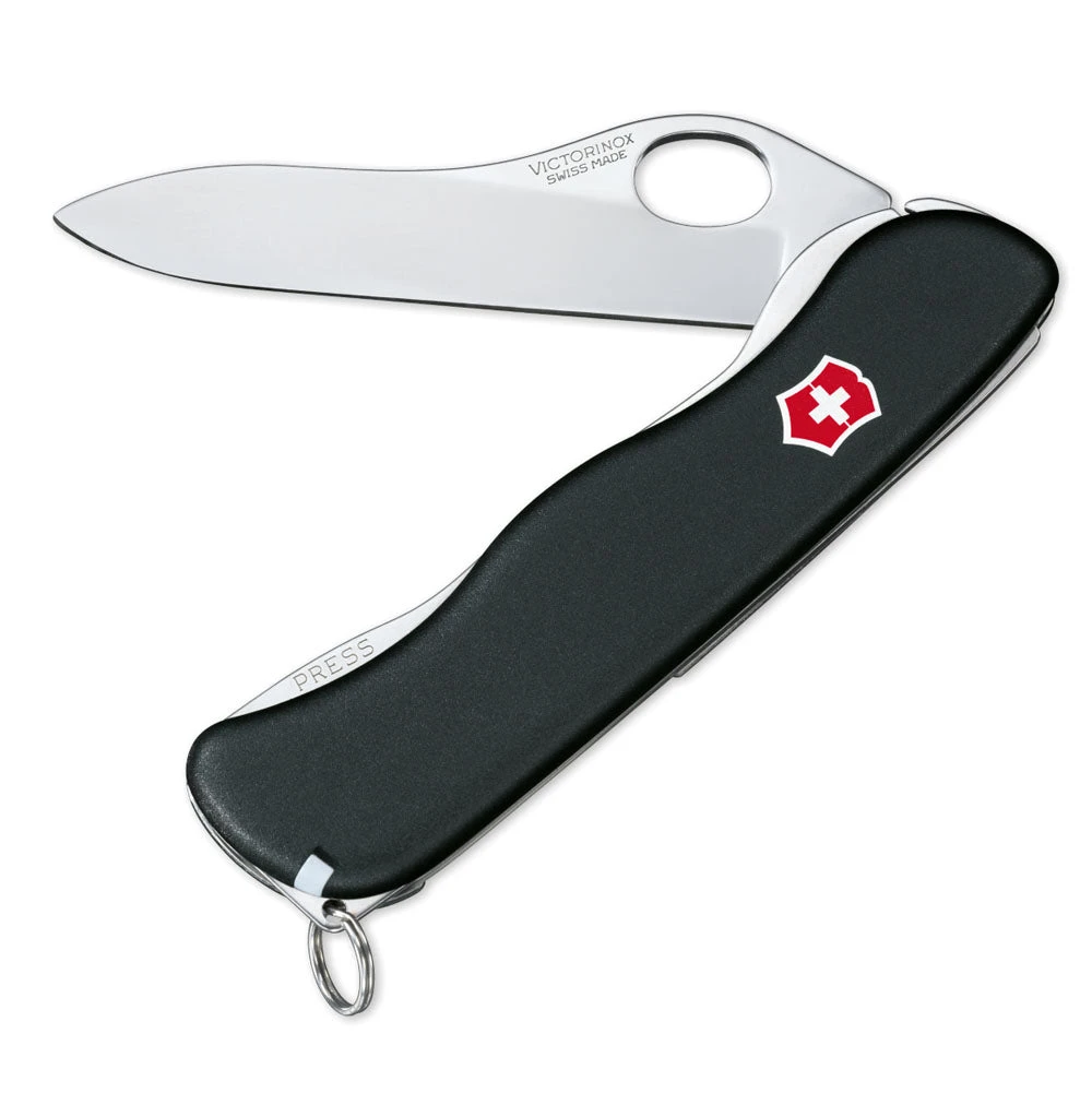 Victorinox One-Hand Sentinel Non-Serrated Lockblade Swiss Army Knife 3 Victorinox One-Hand Sentinel Non-Serrated Lockblade Swiss Army Knife