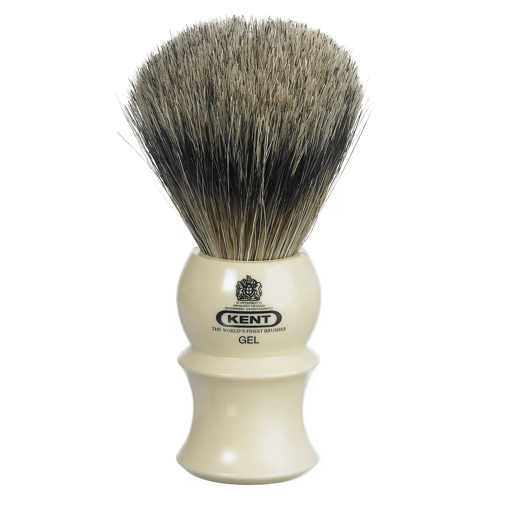 Kent Medium Cream Pure Bristle Gel Shaving Brush 3 Kent Medium Cream Pure Bristle Gel Shaving Brush