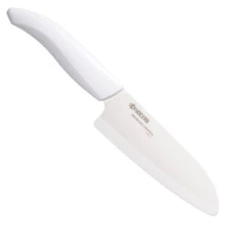 Kyocera Revolution 5.5" Ceramic Santoku Knife 11 Kyocera Revolution 5.5" Ceramic Santoku Knife -Multifunctional Tool Store kcfk140whwhx750