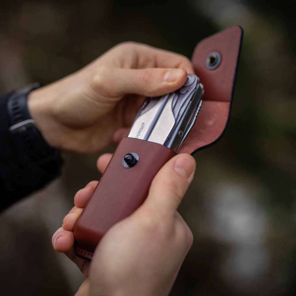 Leatherman Ainsworth Leather Belt Sheath, Large 6 Leatherman Ainsworth Leather Belt Sheath, Large - Image 4