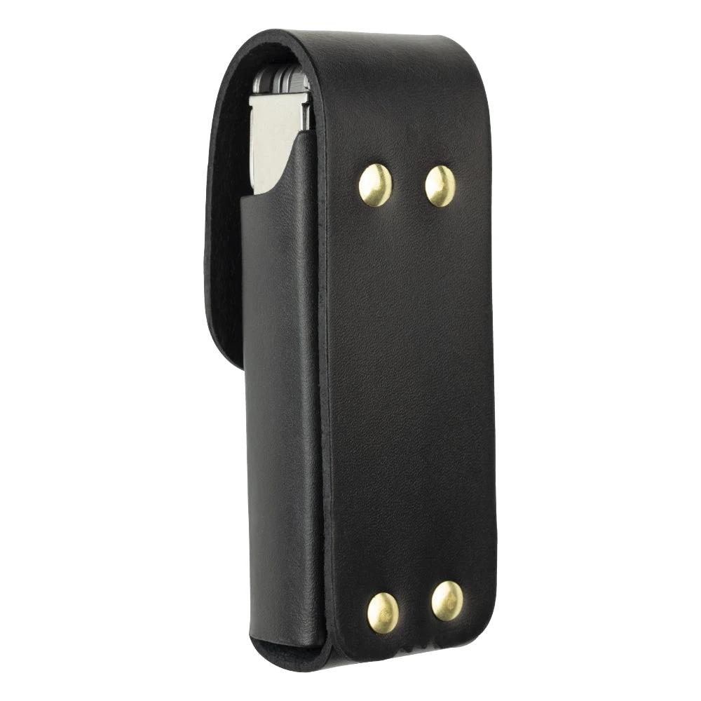 Leatherman 4" Black Leather Belt Sheath 4 Leatherman 4" Black Leather Belt Sheath - Image 2