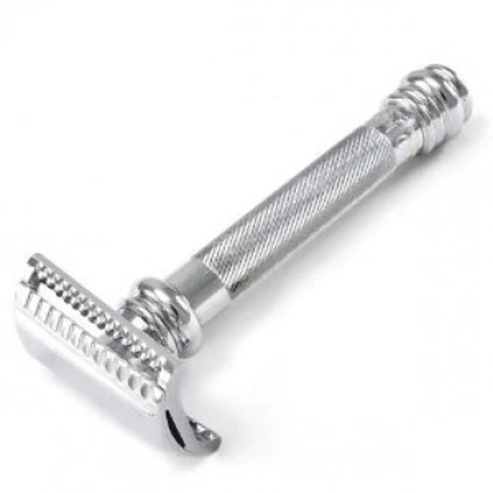 Merkur 39C Double Edge Safety Razor, Slanted Cut, Extra Long Chrome Handle 3 Merkur 39C Double Edge Safety Razor, Slanted Cut, Extra Long Chrome Handle
